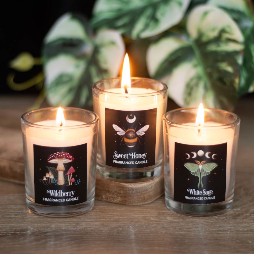 Something Different - Dark Forest Votive Candle Trio Kerze - Mehrfarben